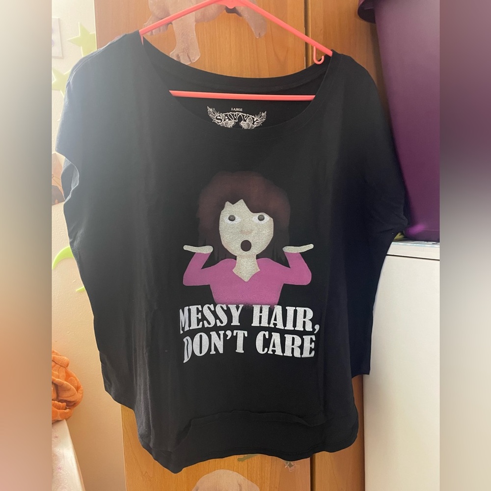 Messy Hair Don’t Care Crop Top